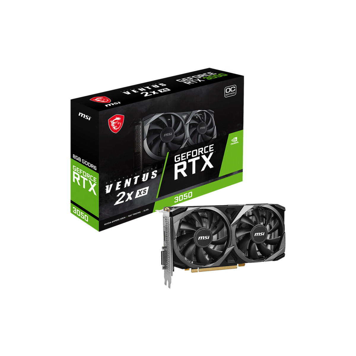 MSI GeForce RTX 3050 Ventus 2X 6G OC